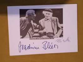 Joachim Bliese und Bernhard Minetti