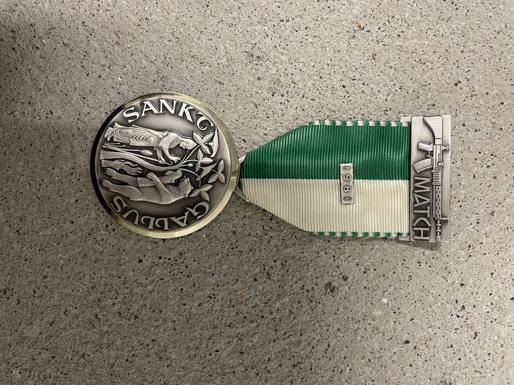 SANKYO GABBUS Match Medaille, Jahr 1981, Top Zustand! (Gebraucht) in ...