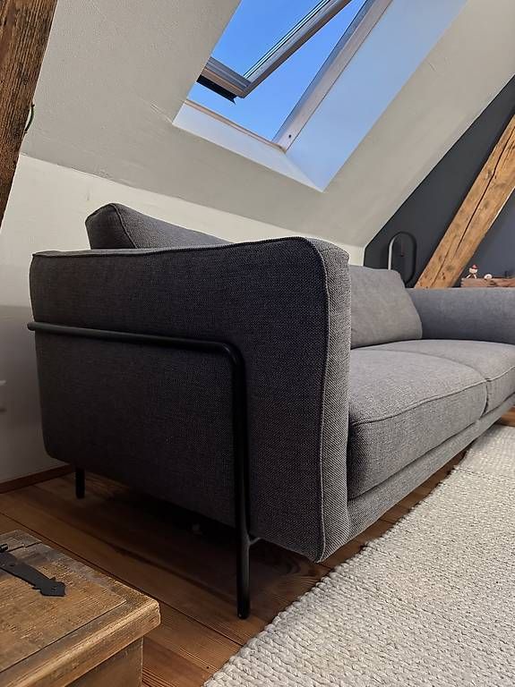 Divani: Dunkel Graues Sofa 3 Sitzer – Usato da Aarau venduto da adr_9nkb 1