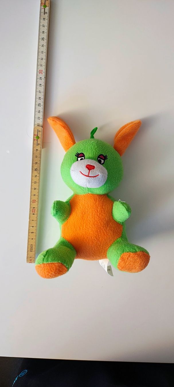 Spielzeuge: Plüschtier Teddy grün/orange – Neu (gemäss Beschreibung) aus Bülach von Surbetone 1