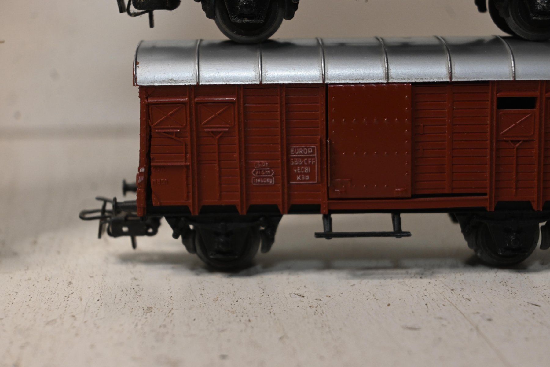 Märklin Modelleisenbahnen: Märklin Güterwagen mit OVP , 4 Stück – Gebraucht aus Laupen ZH von Zmoewe 3