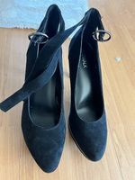 Damen High Heels Catwalk schwarz mit Riemen gebraucht