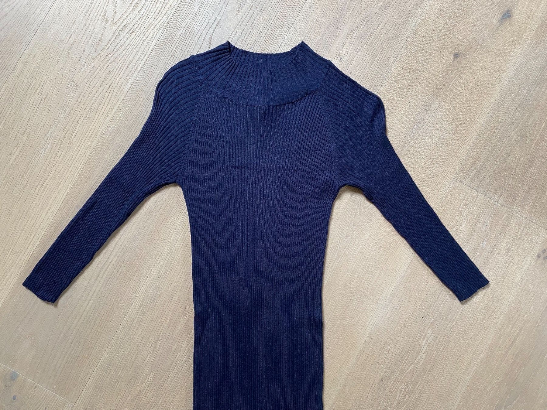 Vestiti: Blaues Strickkleid Marke Chicorée Gr S – Usato da Winkel venduto da Flyhy2020 1