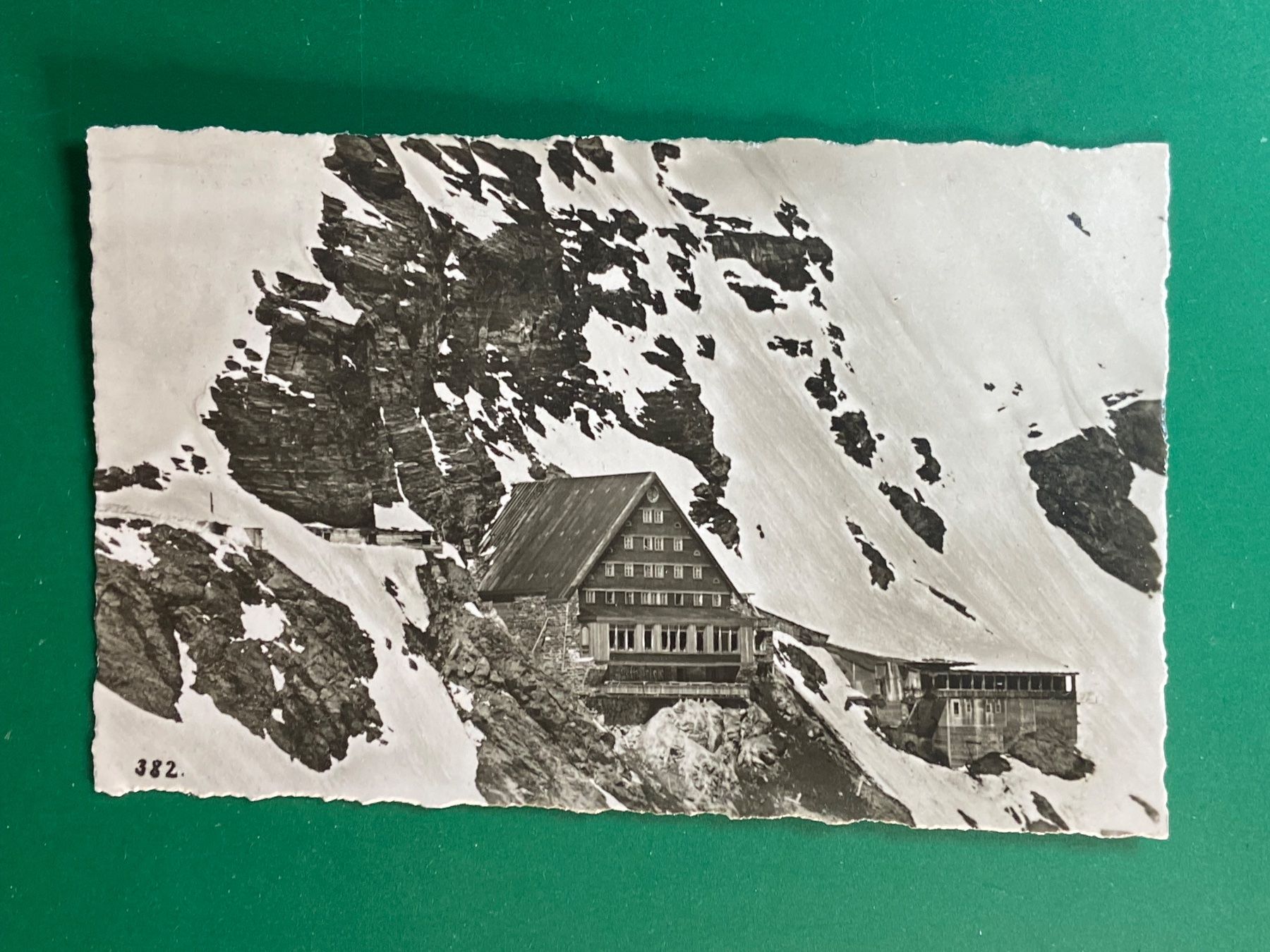 Ansichtskarten: Berghaus Jungfraujoch – Gebraucht aus Steg VS von _vinci_