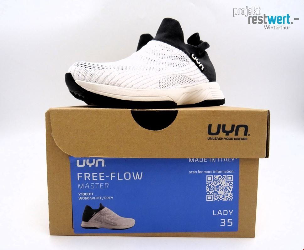 UYN Scarpe da donna: UYN FREE FLOW MASTER, WHITE/GREY, GR. 35 – Nuovo (secondo la descrizione) da Winterthur venduto da Restwert_Winterthur 4