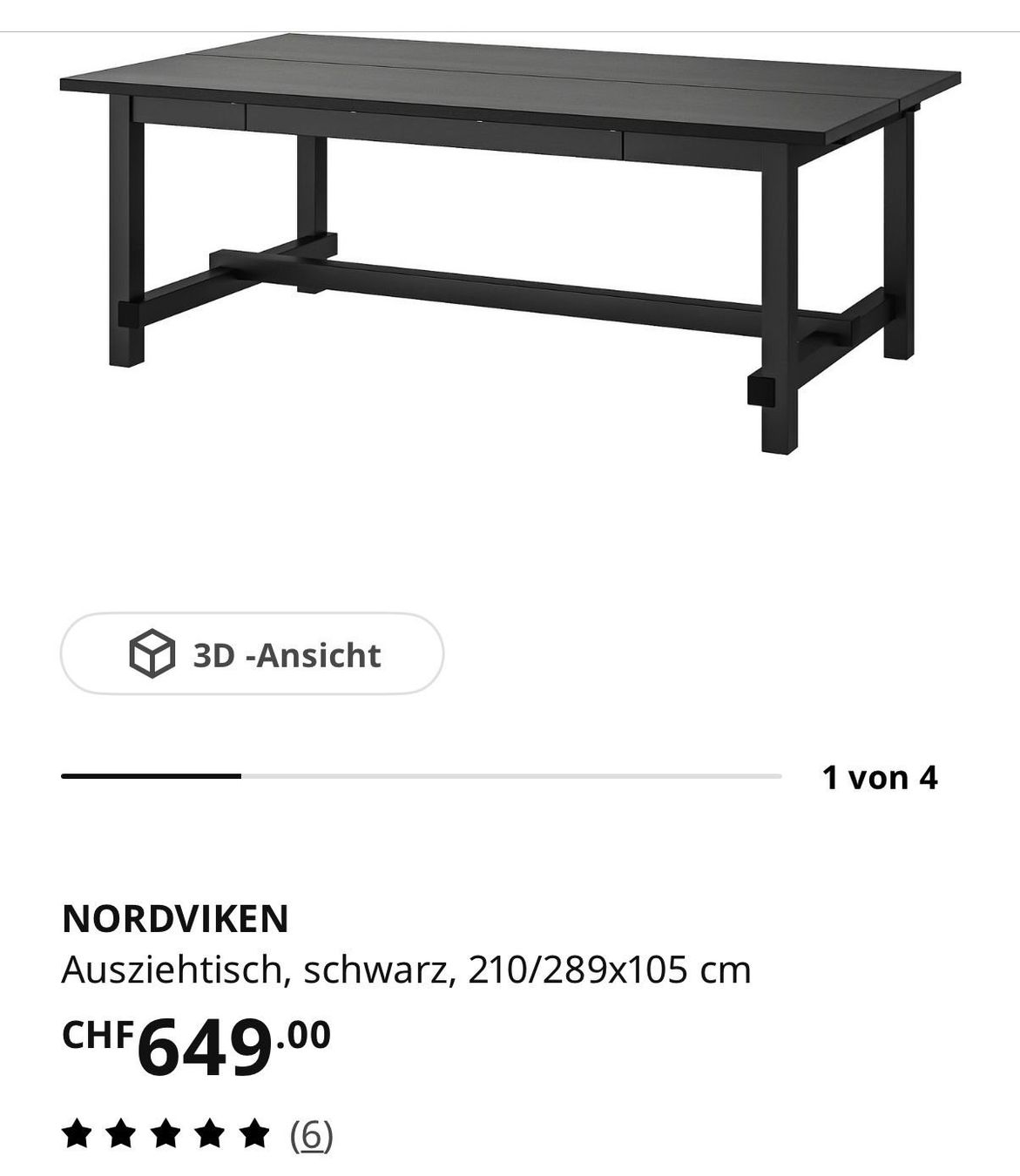 Ikea Tavoli: Esstisch Ikea – Usato da Hombrechtikon venduto da Jordi8620 6