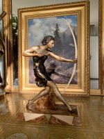 URIANO  - Diana die Jägerin – Art Deco Skulptur