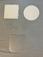 5 Platten für Bügelperlen