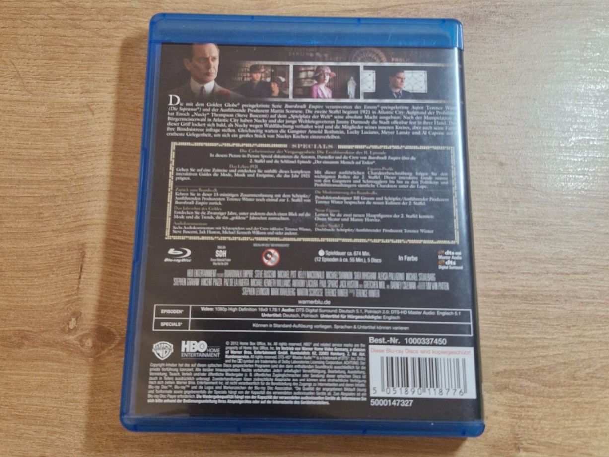 Tutti i DVDs: Boardwalk Empire - Staffel 2 RAR Bluray – Usato da Pfungen venduto da Whitie 1