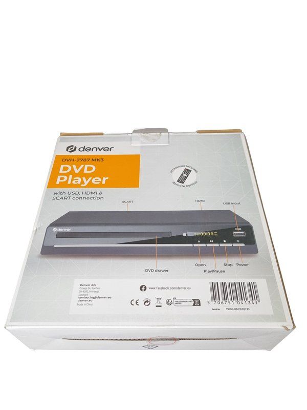 Multimediaplayer & Streamer: DENVER DVD-Player – Neu (gemäss Beschreibung) aus Wangen b. Olten von Restwert_Wangen 6