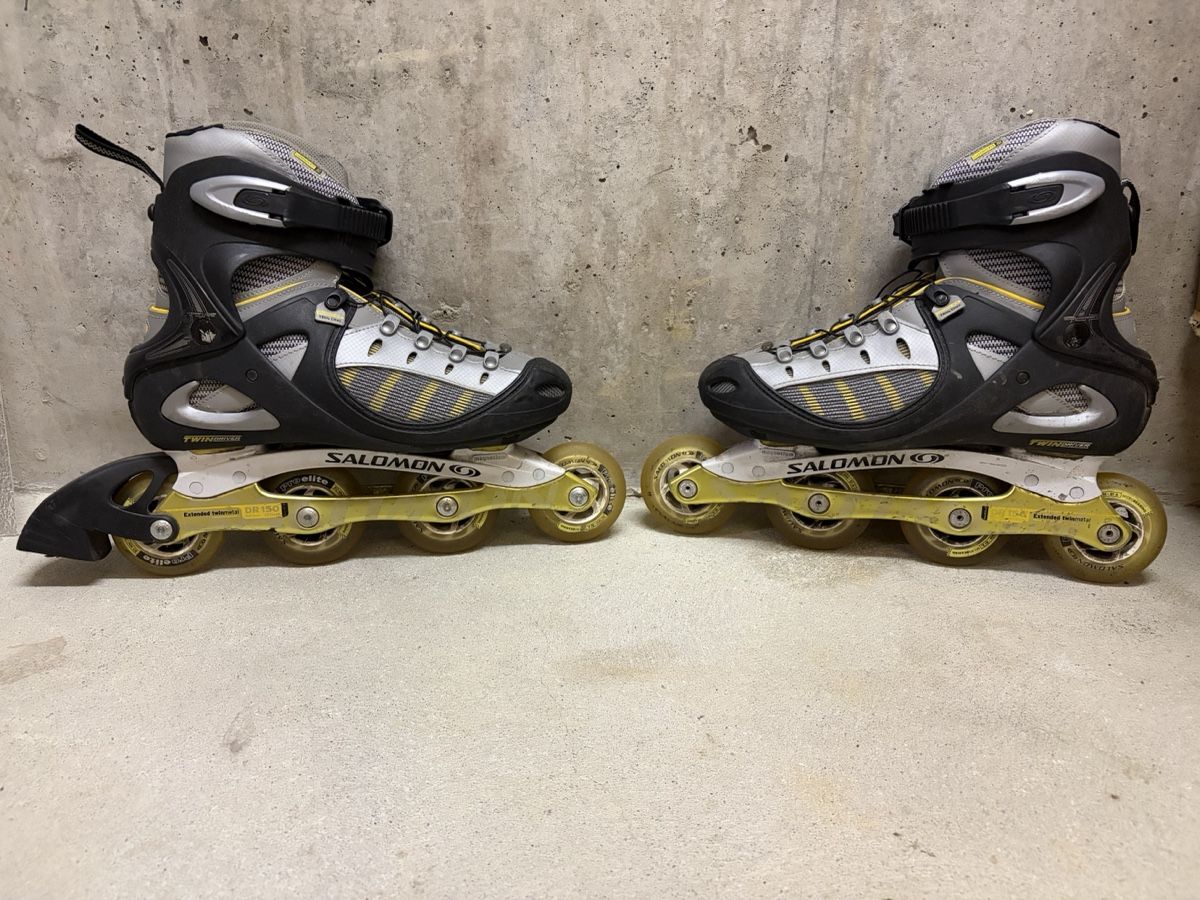 Salomon Pattini in linea & Pattini a rotelle: Salomon Inline Skates Grösse 43 1/3 – Usato da Kollbrunn venduto da Sier