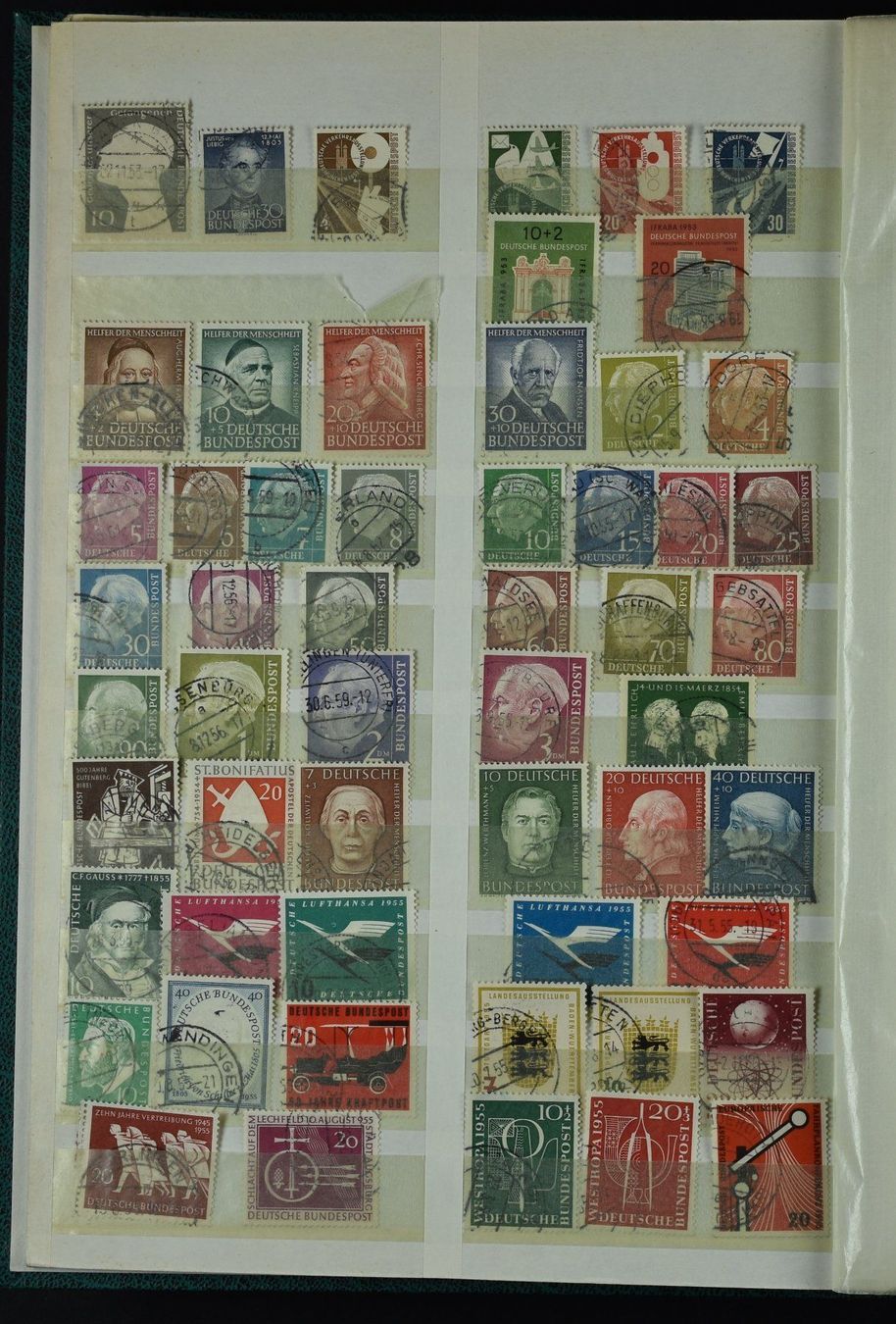 Alle Briefmarken: BUNDESREPUBLIK, SAMMLUNG IN EINSTECKBUCH 1949-2007, GEST. – Gebraucht aus Wetzikon ZH von Philimpex 2