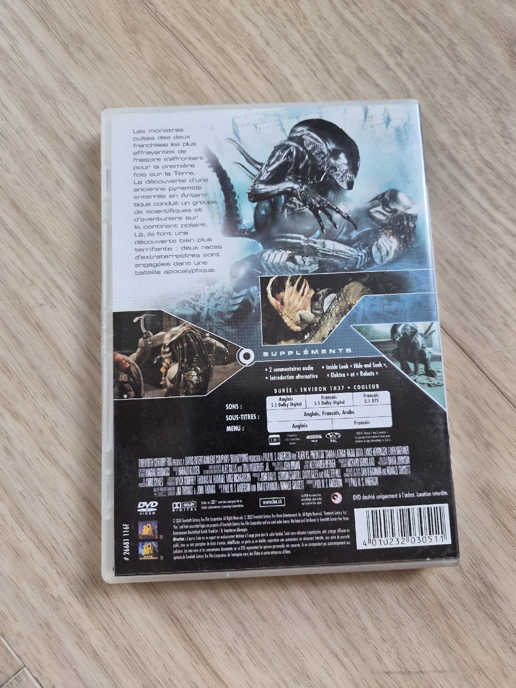 Alle DVDs: Film DVD Alien vs Predator  – Gebraucht aus La Joux FR von car_ck96 2