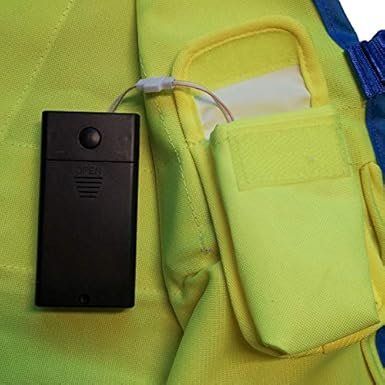 Gilets & Westen: lumini Kinderwarnweste mit LEDs, Sicherheitsweste, LED Weste – Neu und originalverpackt aus Luzern von Dealgood 1