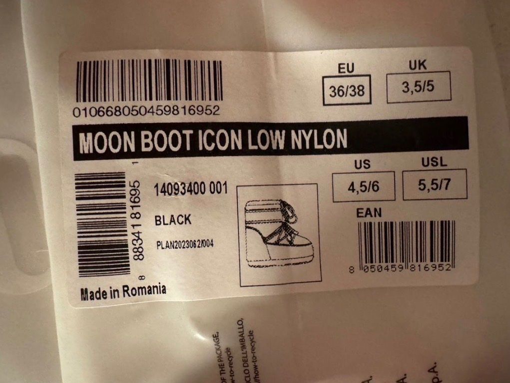 Moon Boot Scarpe da donna: Moon Boots schwarz / black – Nuovo e nell'imballaggio originale da Männedorf venduto da Topolina87 4