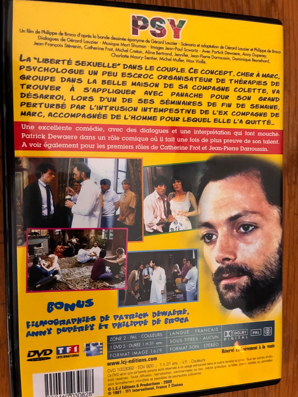 Tutti i DVDs: Psy (1981, DVD, Patrick Dewaere) – Usato da Vevey venduto da zecollector 1