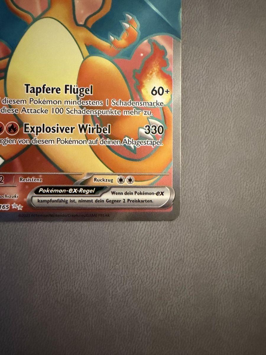 Pokémon Carte collezionabili: Glurak ex (MEW 183) – Usato da Biel/Bienne venduto da SeeLoewe55 4