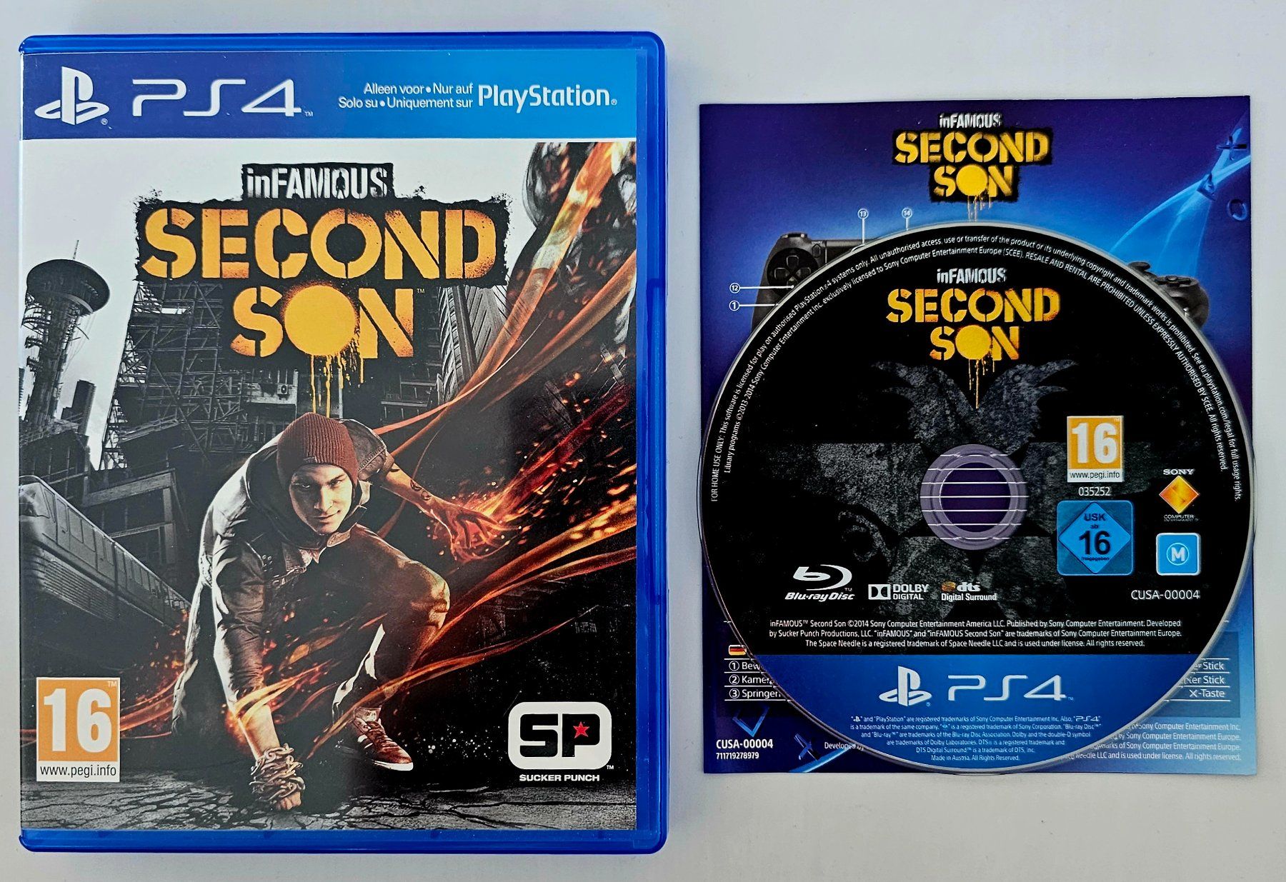 Sony Spiele: Infamous Second Son (PS4) – Gebraucht aus Holziken von Miglioregamesnmore