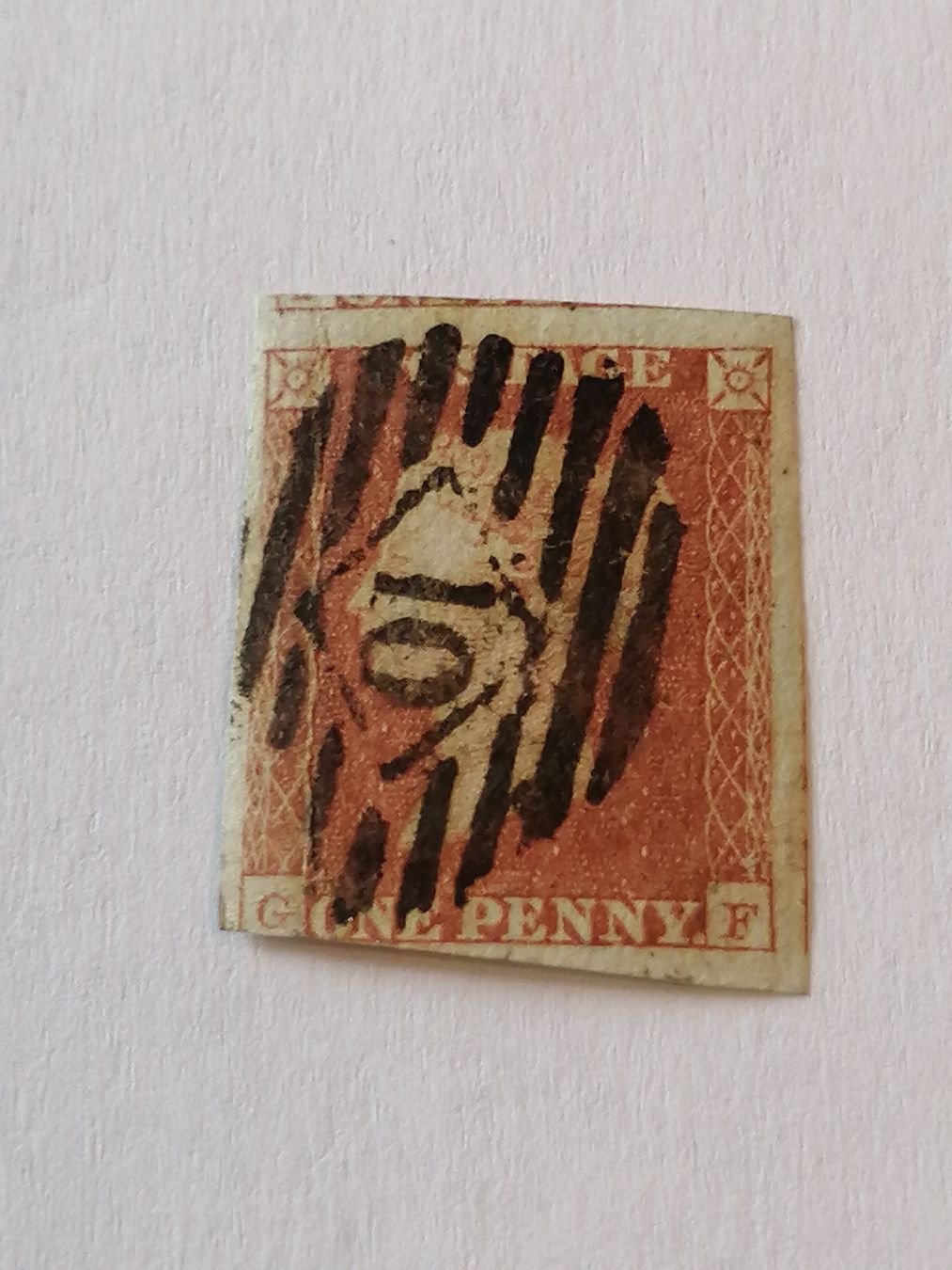 Tutti i francobolli: One Penny Red 1841  – Usato da Happerswil venduto da tschergi