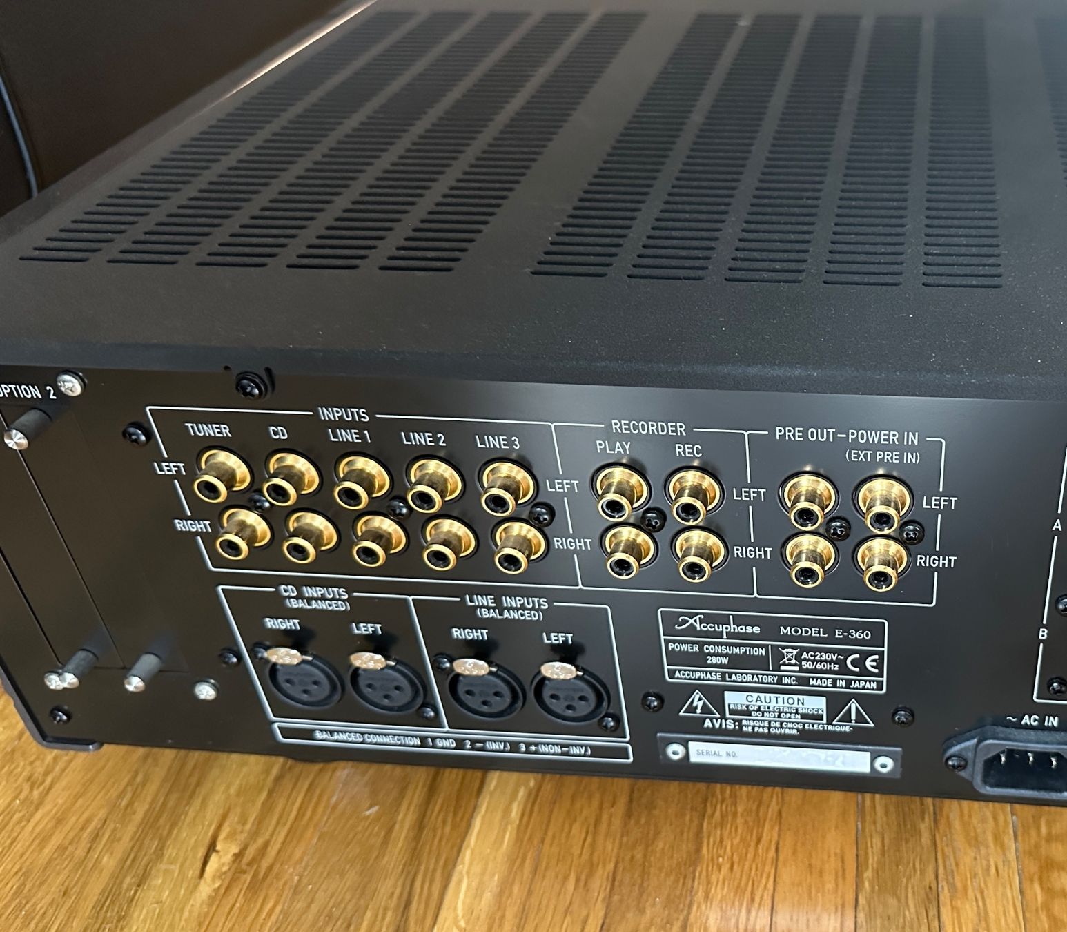 Accuphase Amplificatori: Accuphase E-360 High end Vollverstärker – Usato da Kerns venduto da BenyD 2