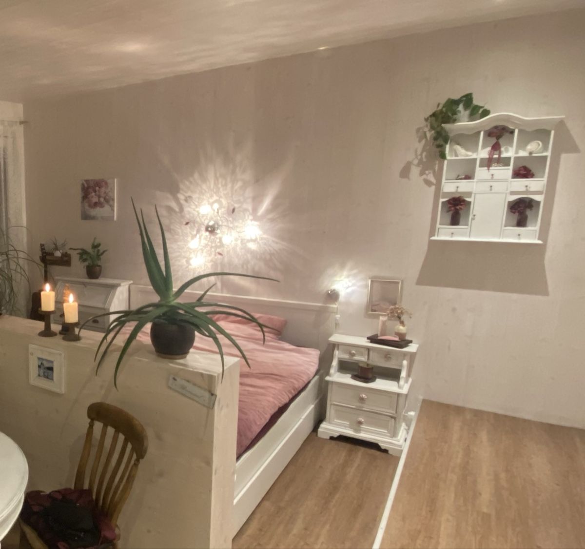 Lampen: Lampe Deckenlampe/Wandlampe Silber Blumen Design – Gebraucht aus Malans GR von amalie94 3