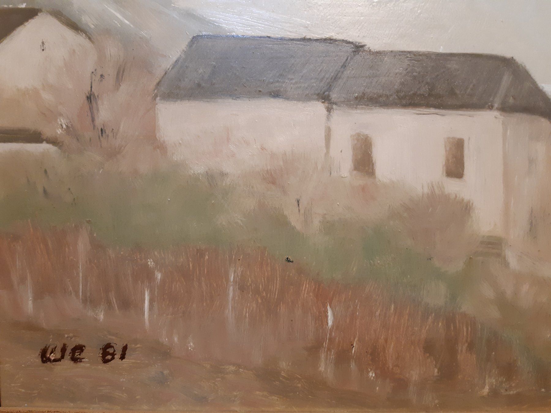 Dipinti: Willy Eigenheer (1910-2002 paysage hiver – Usato da Lausanne venduto da leneko 3