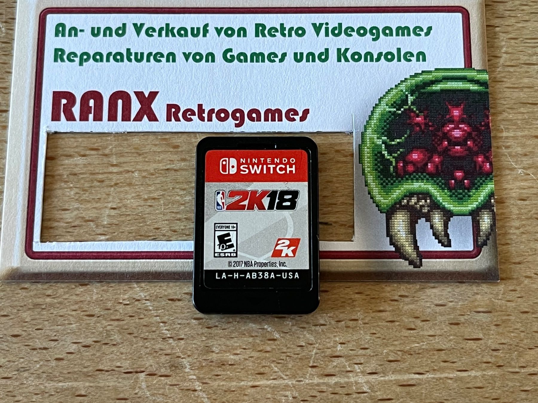 Nintendo Spiele: NBA 2K18, originales Nintendo Switch Spielmodul – Gebraucht aus Thalwil von ranx