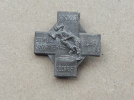 Abzeichen Brosche NOS Schwingfest Schwingen Oberriet SG 1945