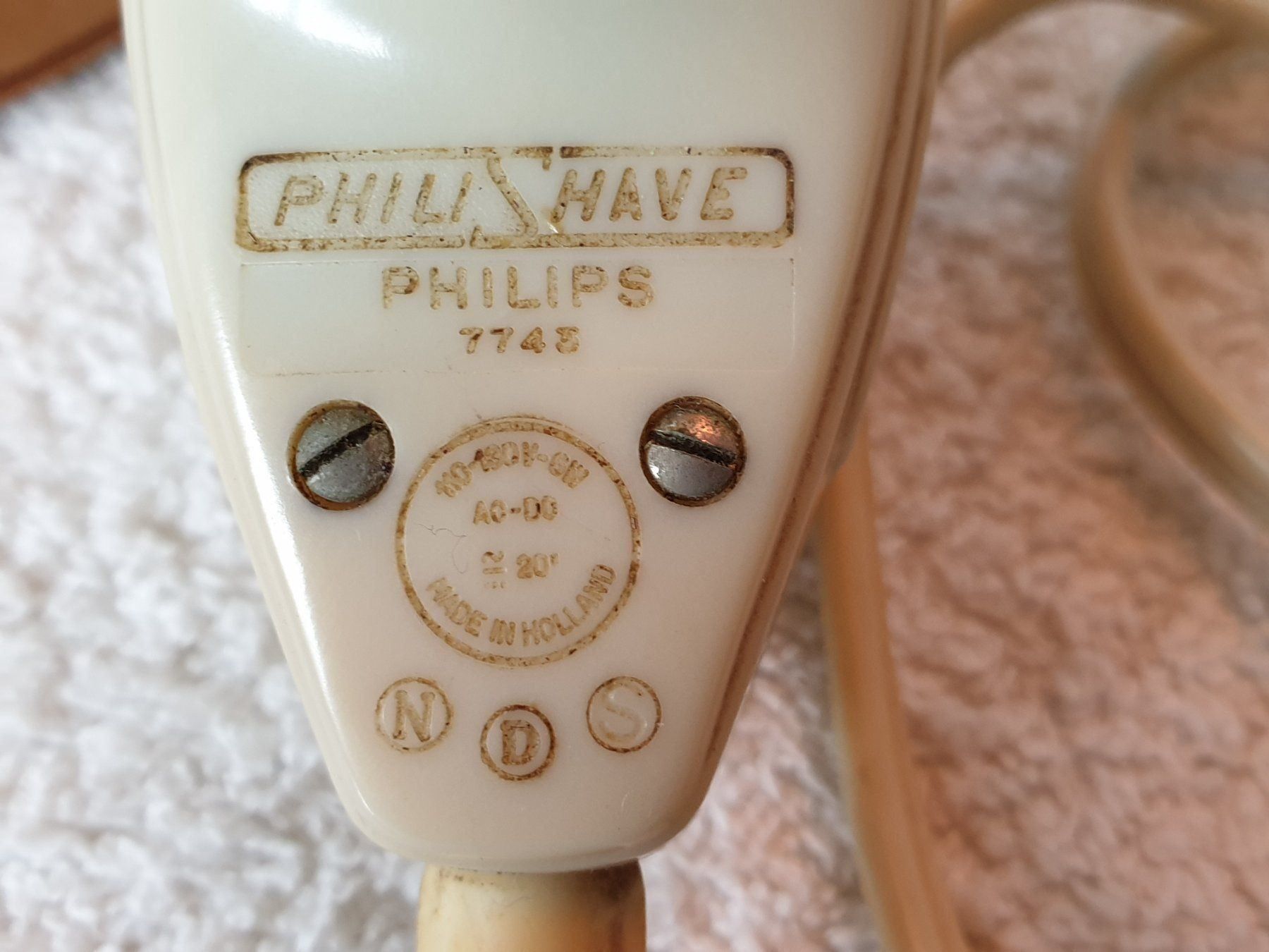 Cura del viso: Rasierapparat Philishave7743 50erPhilips – Usato da Biel/Bienne venduto da bormida63 2