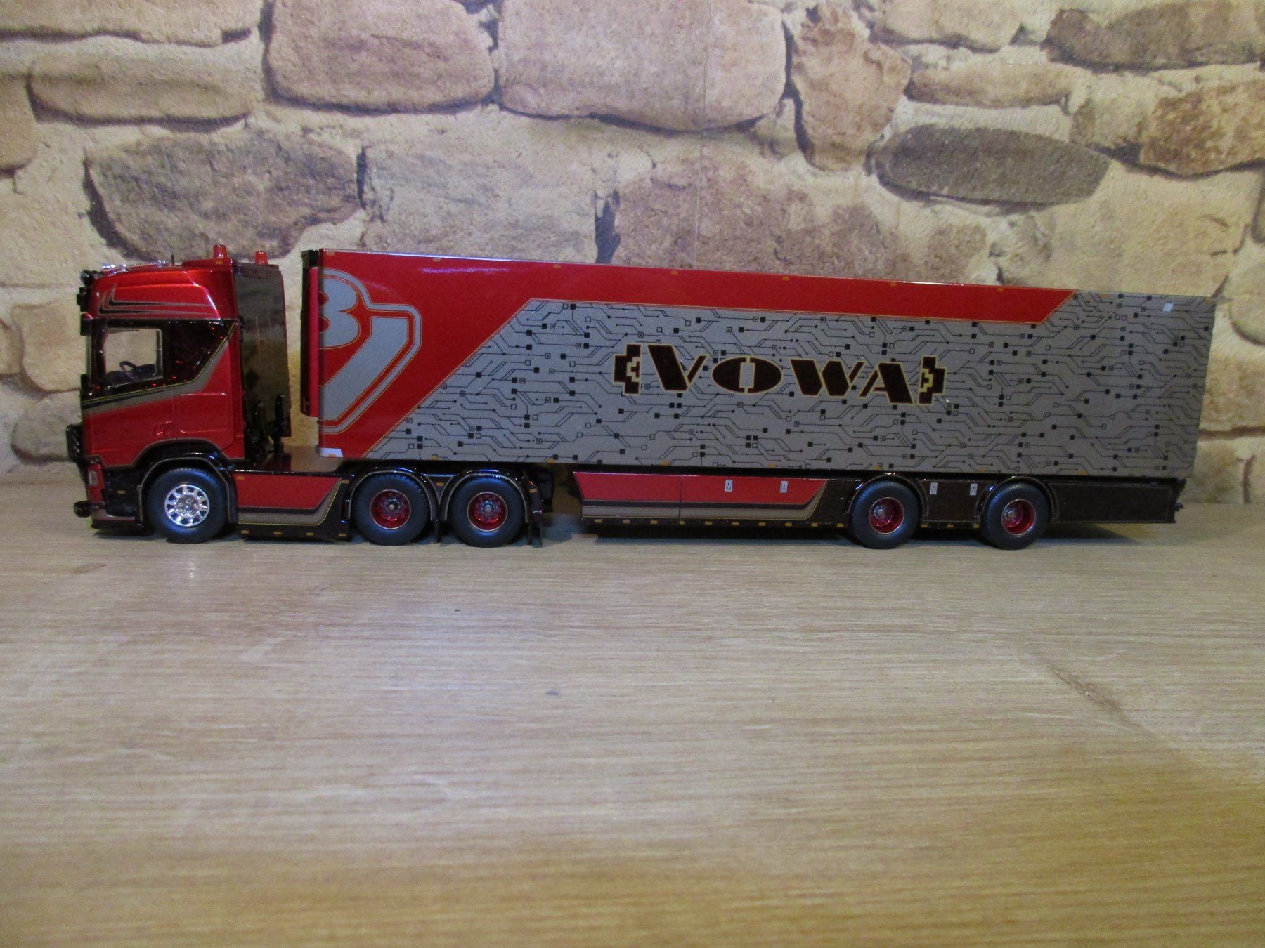 Tekno Modellini d'auto: Tekno 1:50  Scania Vowa – Nuovo (secondo la descrizione) da Ennetmoos venduto da Truckdiver 2