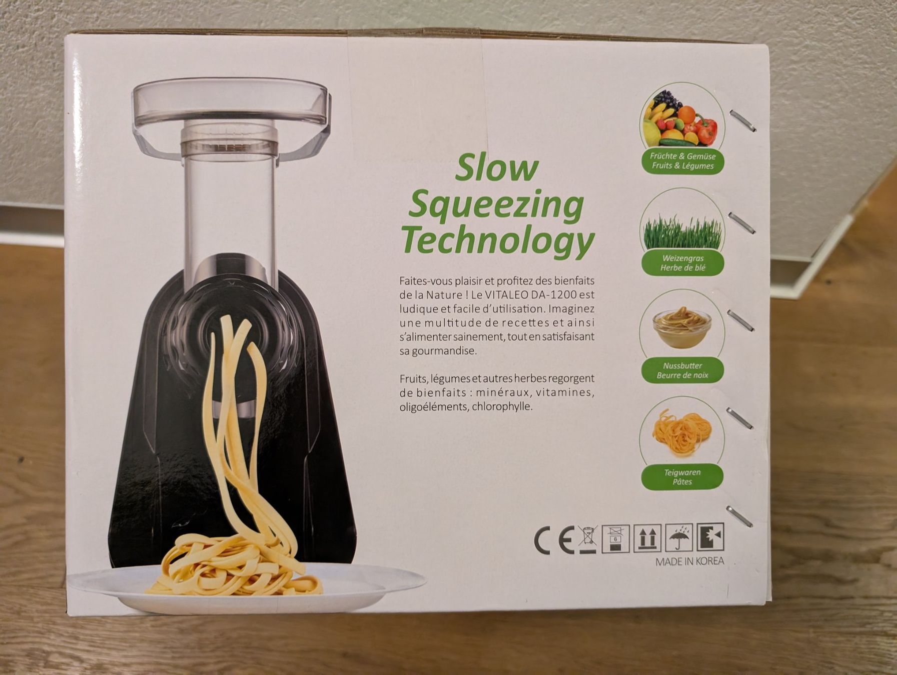 Elettrodomestici da cucina: Vitaleo Entsafter Neu – Usato da Uetendorf venduto da waschweib 1