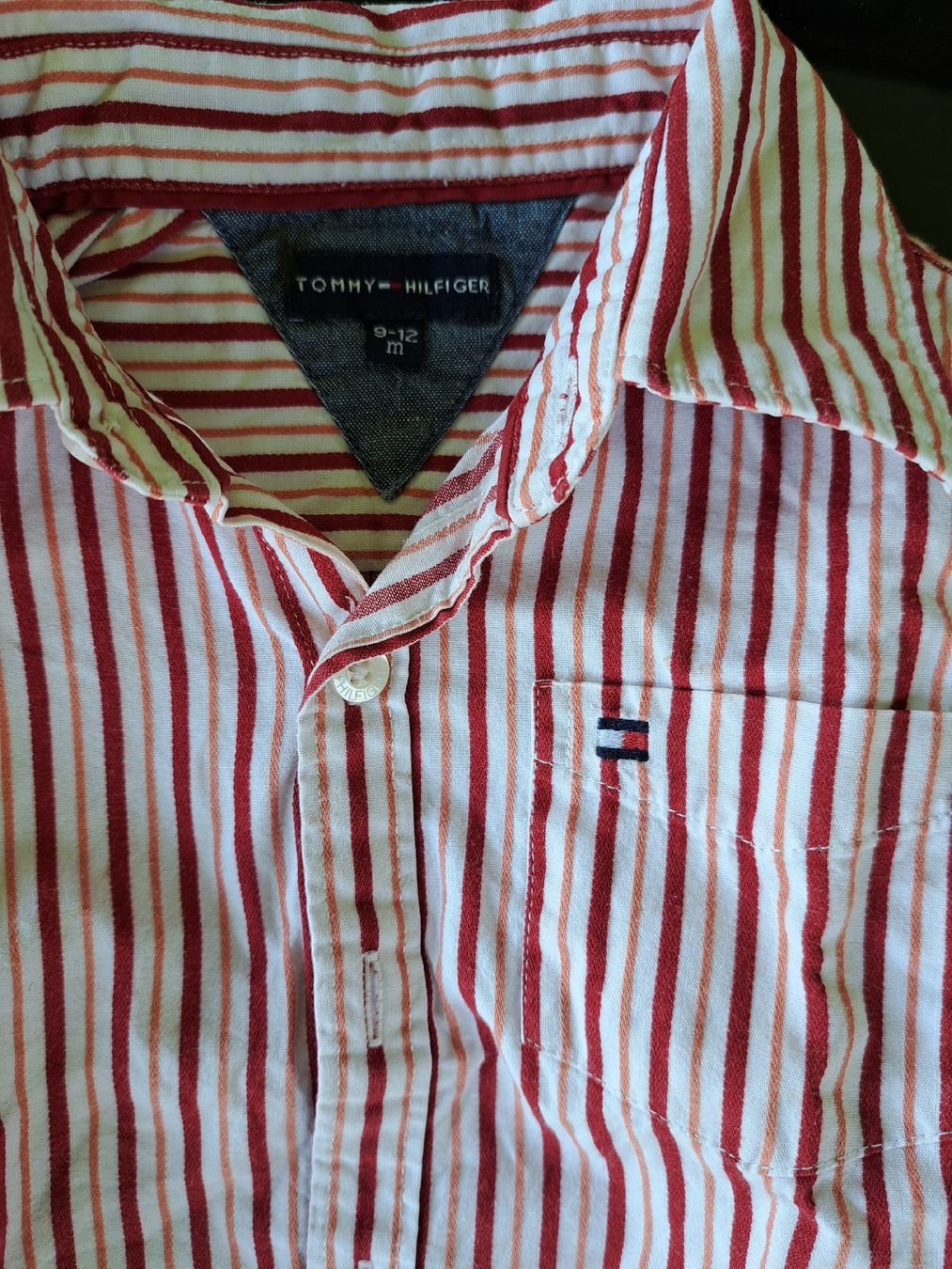 Tommy Hilfiger Camicie, T-shirt & Polo: Tommy Hilfiger Hemd Gr. 80 Gestreift – Usato da Bergdietikon venduto da Staphylococcus 2