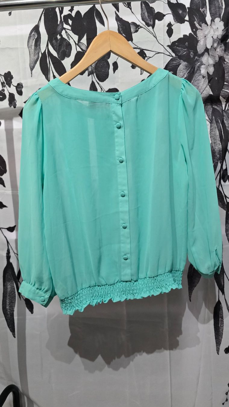 Camicette: Forever 21 mint blouse - S - Knopfleiste hinten – Usato da Thalwil venduto da VitaMini 1