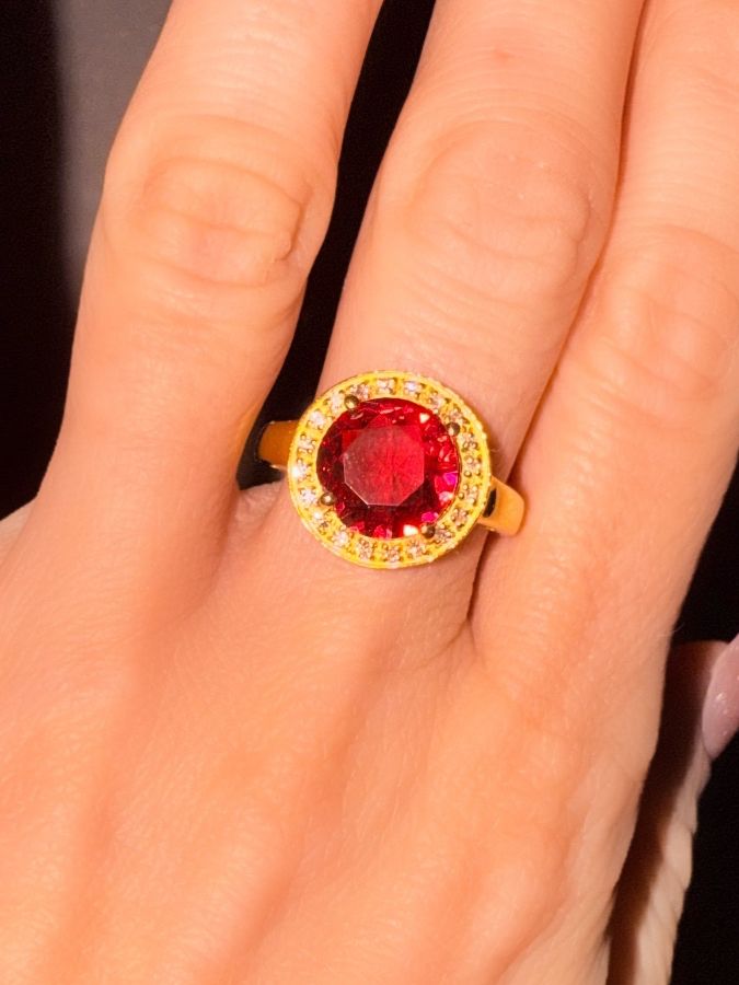 Bagues: Bague Cœur de Grenat – Neuf avec emballage d'origine à St-Maurice par Sandrinette123 6