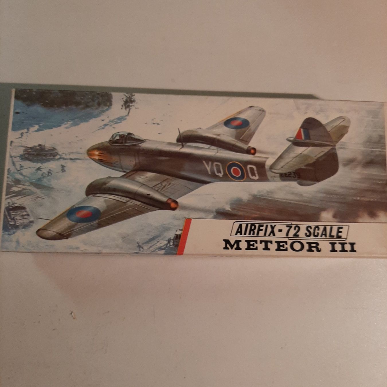 Airfix Kit di modellismo & Modellini statici: 1744 ... Gloster Meteor Mk III ... Airfix 268 – Usato da Bonstetten venduto da Benibanny59