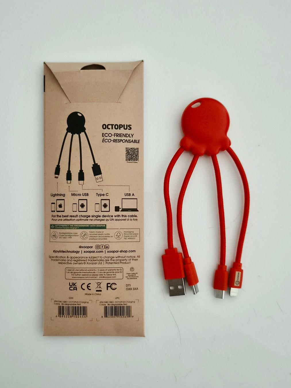Cavi: Xoopar Octopus Charging cable | Ladekabel | All in One – Nuovo e nell'imballaggio originale da Dietikon venduto da Jacky1983 1