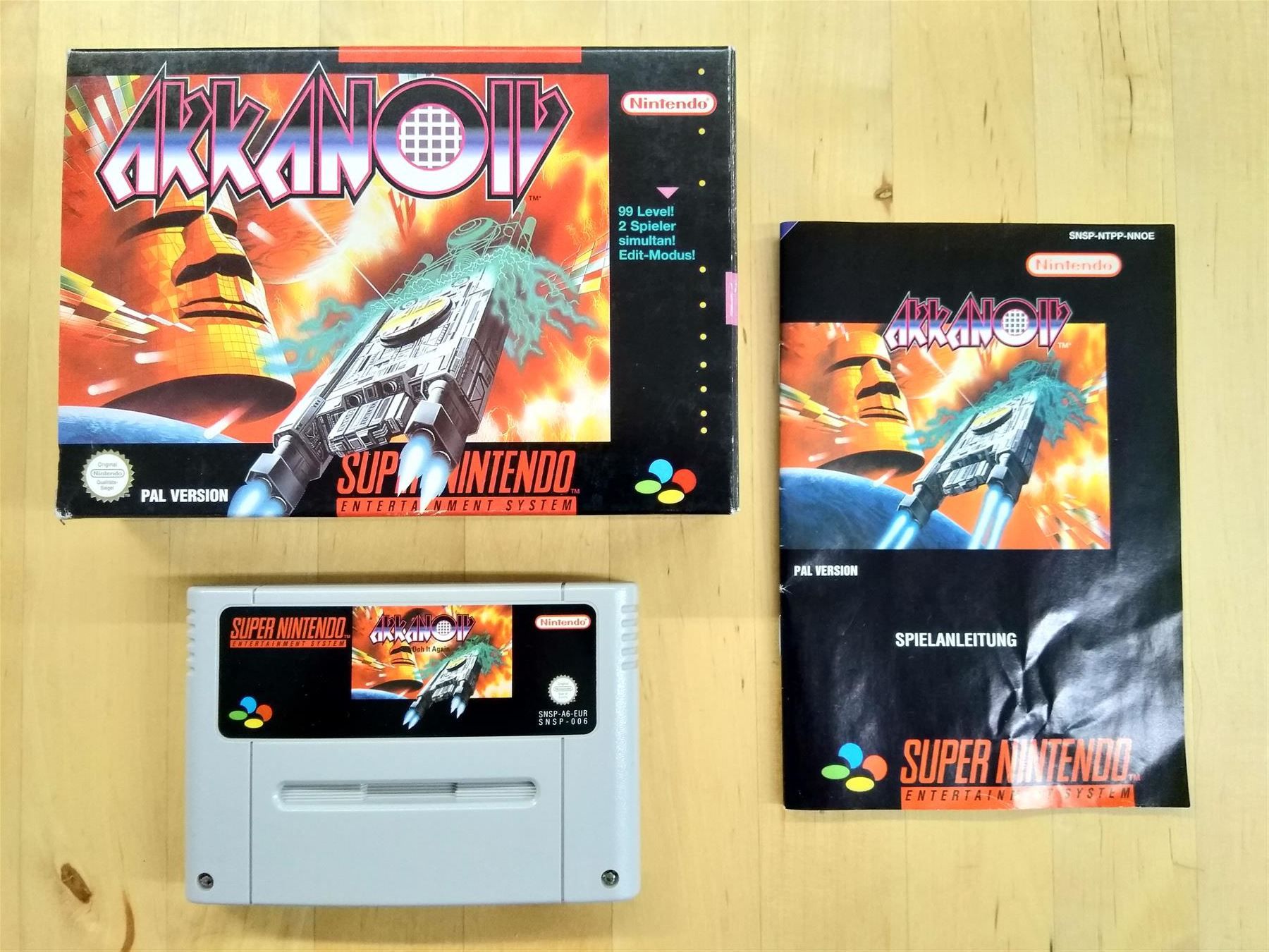Nintendo Giochi: Arkanoid - OVP - SNES – Usato da Frauenfeld venduto da pakuw1