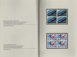 Buch Viererblock Jahresserie 1990 ET gestempelt