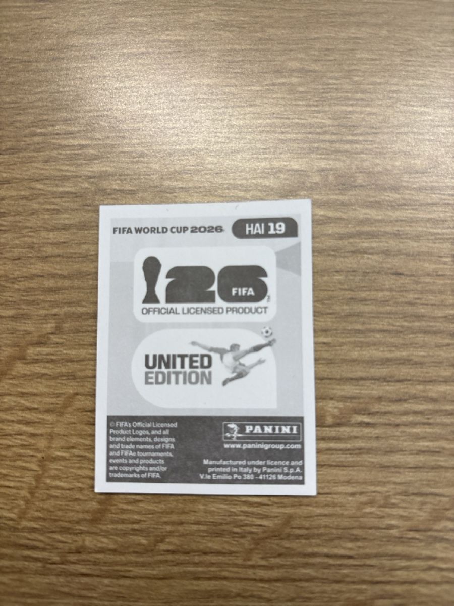 Panini Cartes à collectionner: Panini Fifa 19, HAI 19 – Neuf (Voir description) à Niederwil AG par pat_l6fn 1