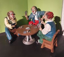 Gilde Clowns - Fröhliche Kartenrunde - 1995 - NP € 220.-