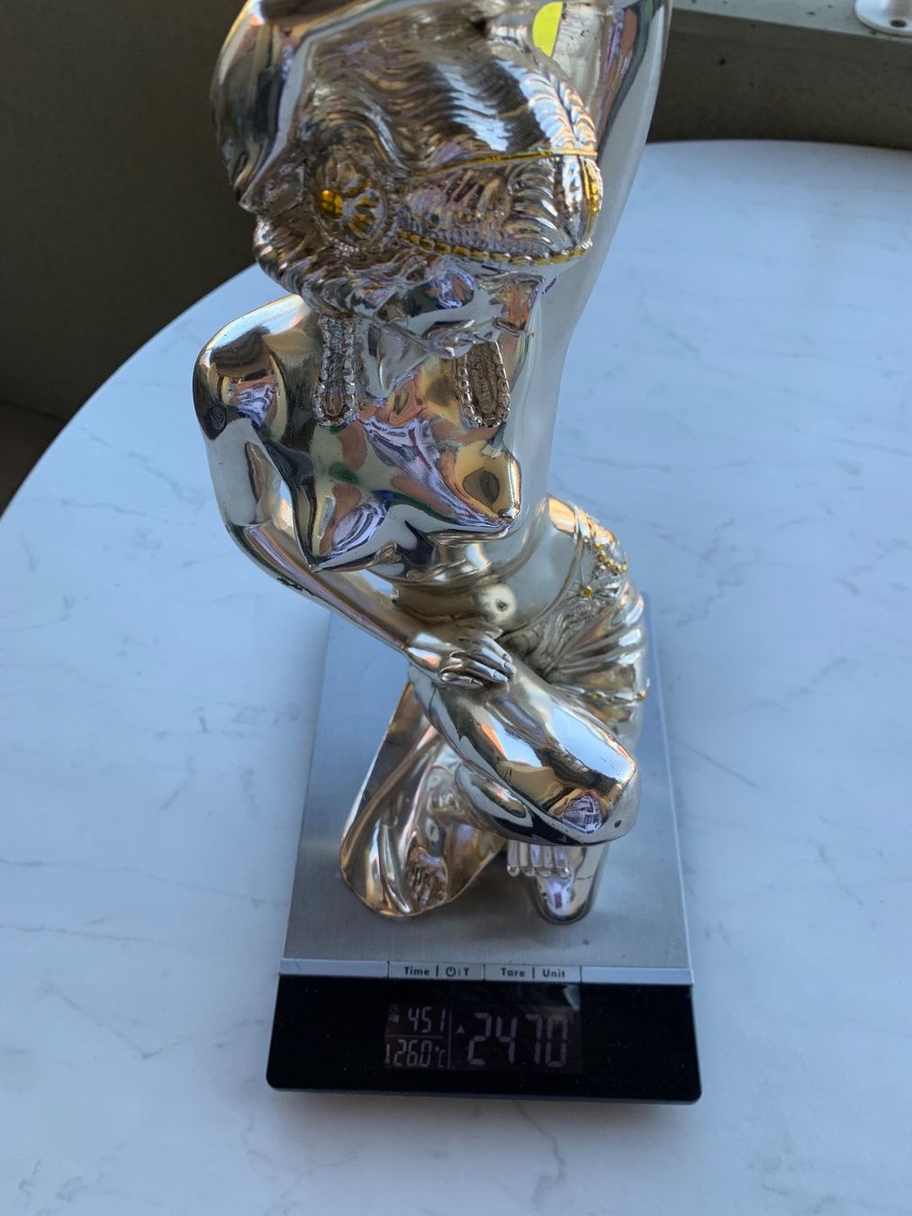 Skulpturen & Statuen: SCHÖNE BÜSTE  VERSILBERT 925 – Gebraucht aus Schaffhausen von vasco016 4