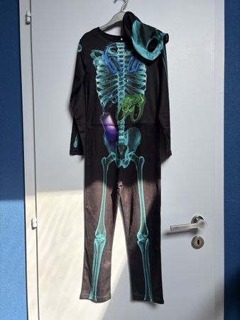 Déguisement Halloween squelette 6-7 ans - 116-122cm