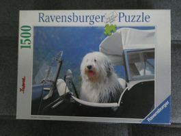 Botail im Auto Ravensburger-Puzzle 1'500 Teile