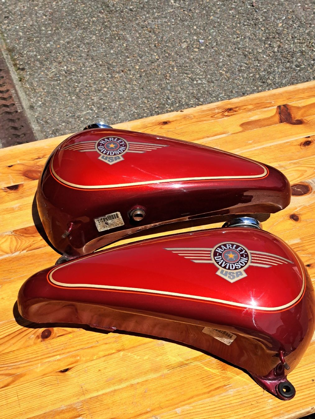 Harley-Davidson Accessori per altri veicoli: Harley-Davidson FLSTF Tank – Usato da Jona venduto da Crazy_l 1