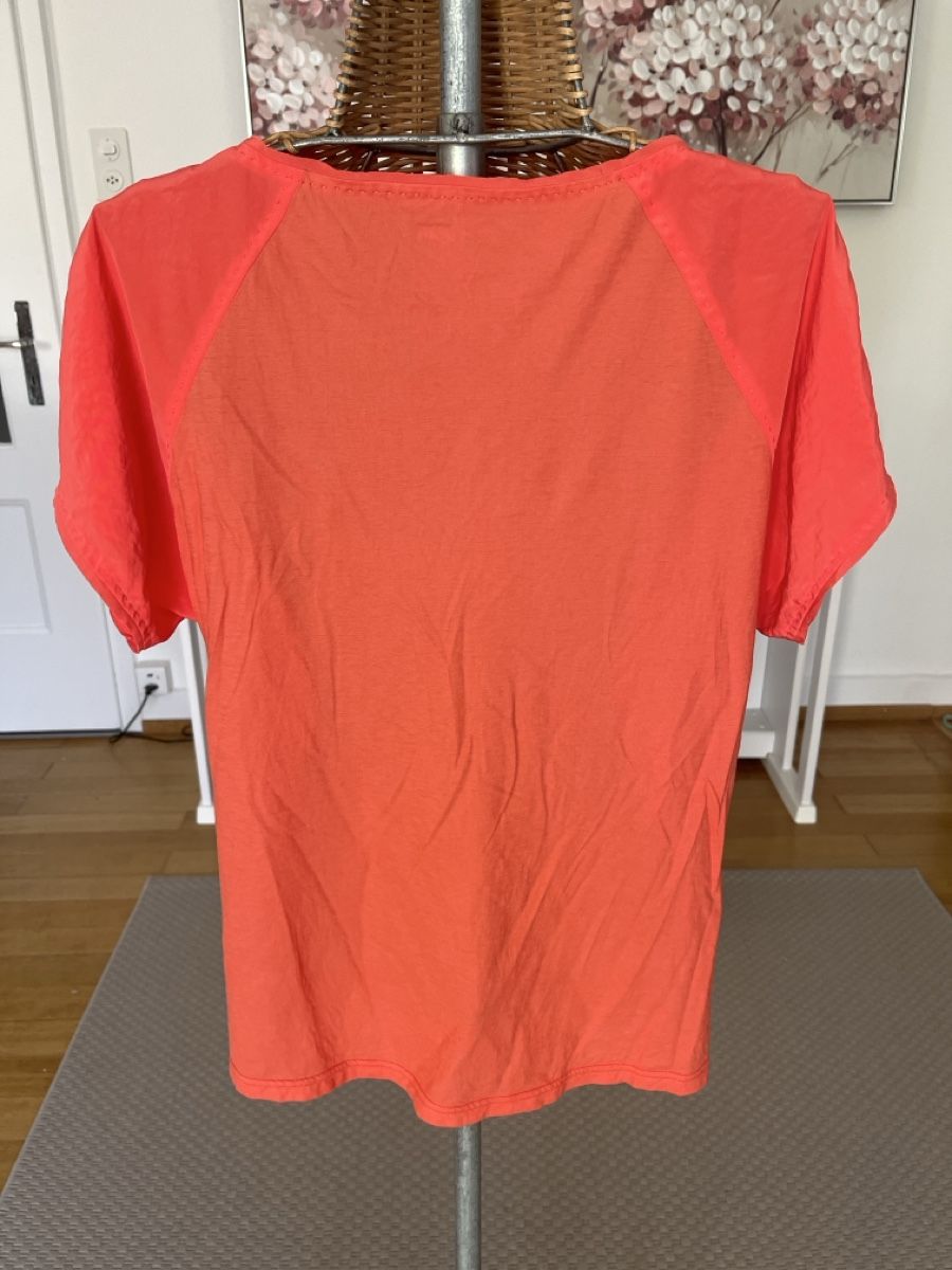Marc Cain Chemisiers: Marccain Shirt, Korall, ca. 38/40 – D'occasion à Solothurn par Bobesch08 3