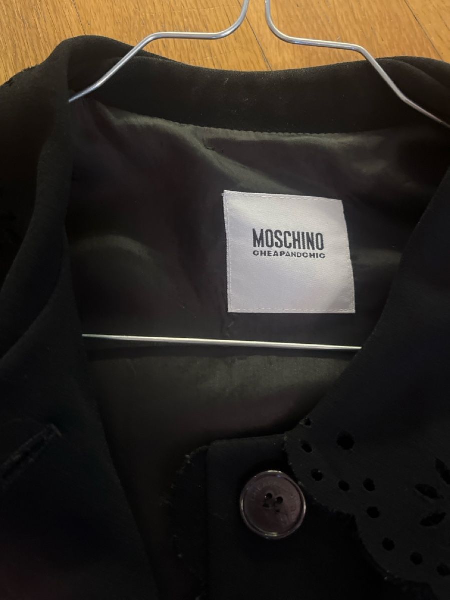 Moschino Giacche: Moschino Cheap and Chic Blazer Black 36 – Usato da Zürich venduto da kleinesgrau 2