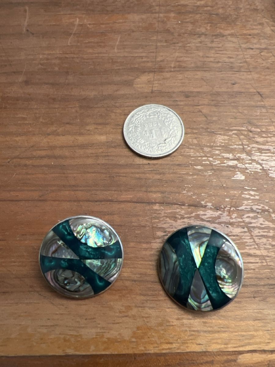 Boucles d'oreille: Silber Ohrringe Vintage – D'occasion à Basel par oppo99