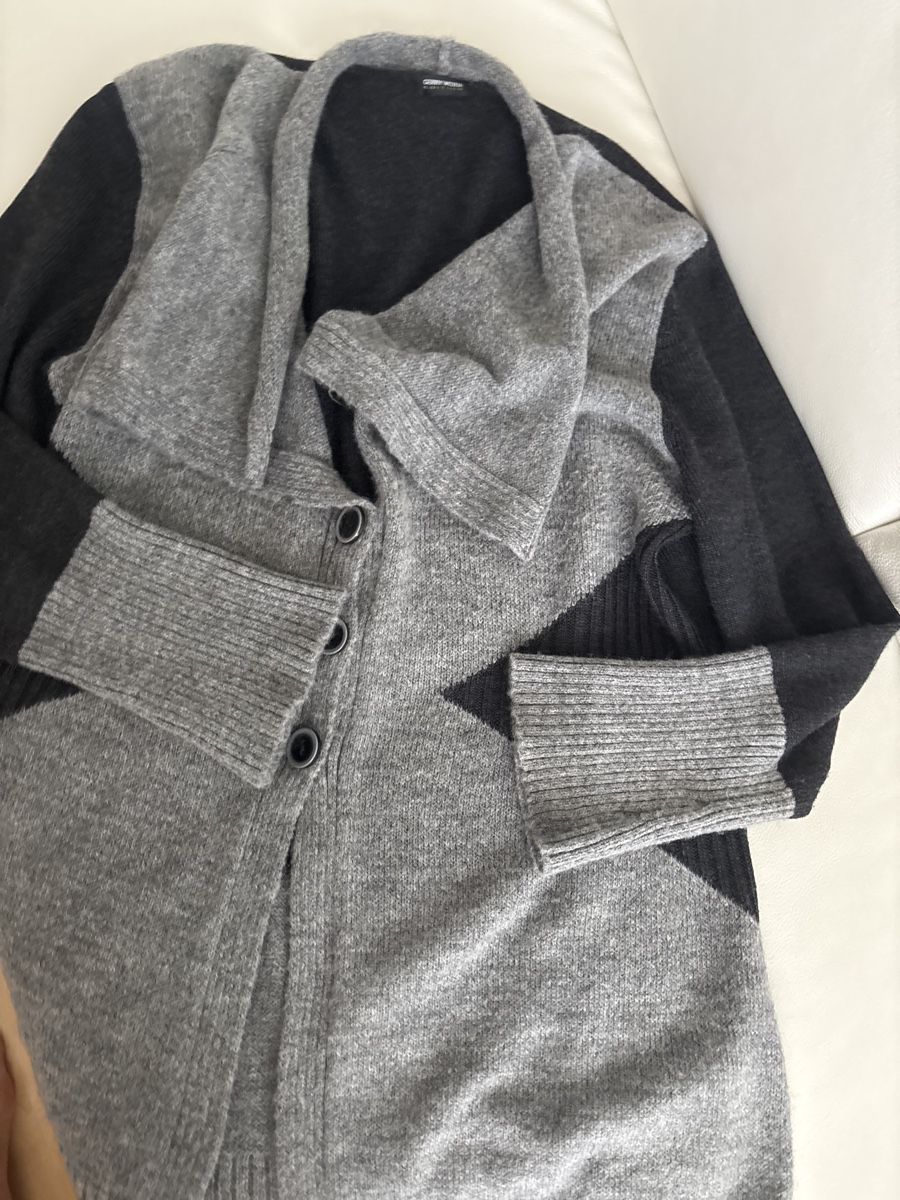 Gerry Weber Giacche: Gerry Weber Edition Strickjacke, Grösse 46, Grau/Schwarz – Usato da langenthal venduto da rundholz7 4