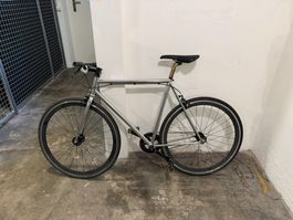 Fixie / Singlespeed Velo Silber (Alu Verchromt)