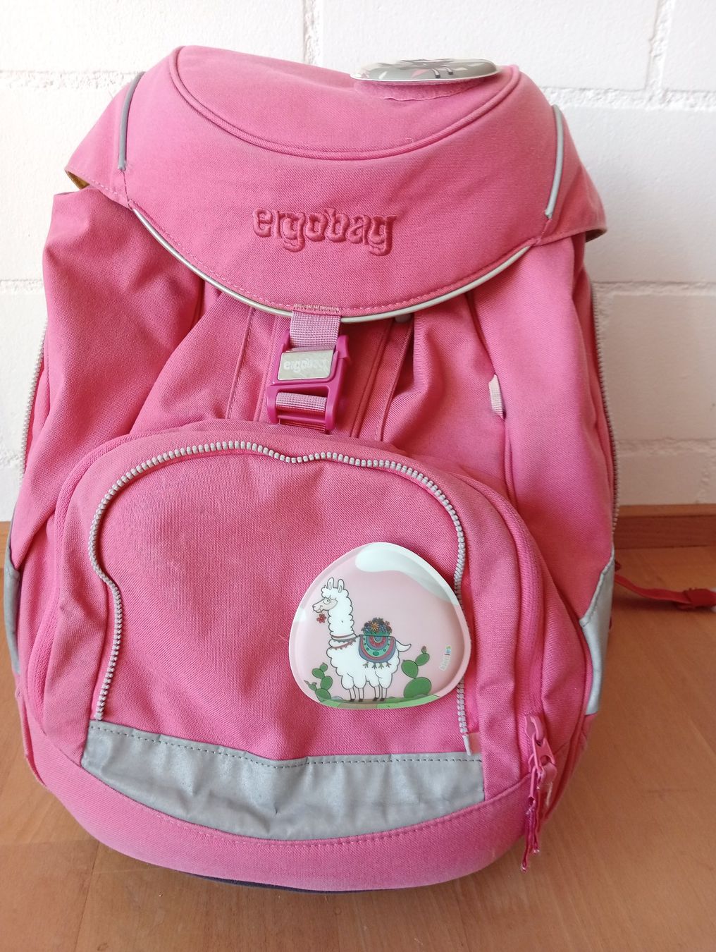 Ergobag Zaini: Schulthek Ergobag "Lamas in Bärjamas" – Usato da St.Niklausen LU venduto da Wirdbereitsverwendet 3